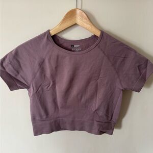 Women's Purple Crop Top